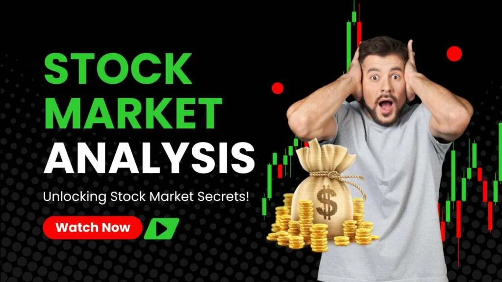Black and Green Modern Stock Market Analysis YouTube Thumbnail